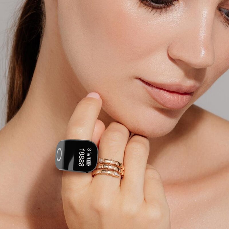 Muslim Counter Ring Factory - Hot Selling S10 OLED HD Rotating Screen