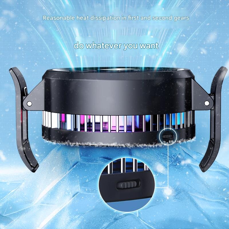 Game Cooler Manufacturer - GT30 Powerful Magnetic Semiconductor RGB Fan