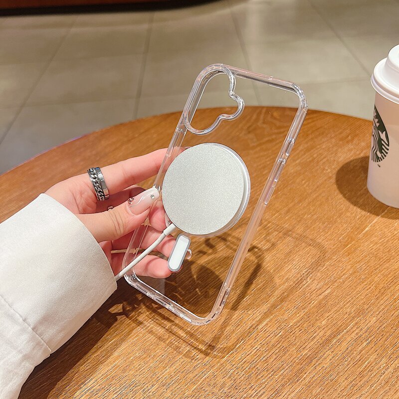 Phone Case Factory - Logo Customize Transparent Magnetic TPU PC