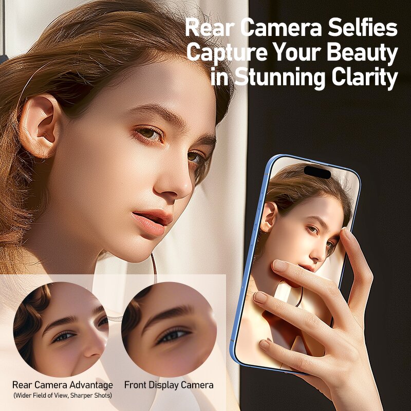 Magnetic Selfie Display Manufacturer - Rear Selfie Live Vlog HD Screen