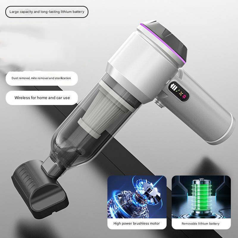 Hand Held Vacuum Cleaner Factory - Wireless Portable Car Strong Wind