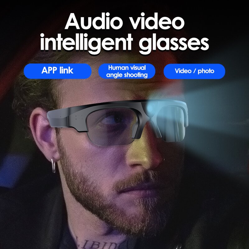 Smart Sunglasses Manufacturer - 4K Ultra Clear Audio Video Camera Glasses