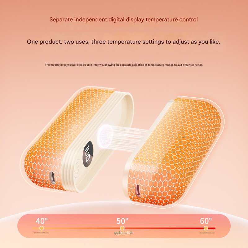 Outdoor Hand Warmers Factory - 2026 Trendy 2-in-1 Magnetic USB Rechargeable