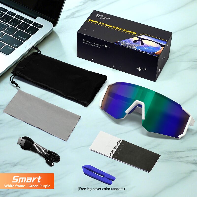 Smart Glasses Factory - Dazzling Multi-Color BT Control Outdoor Glasses