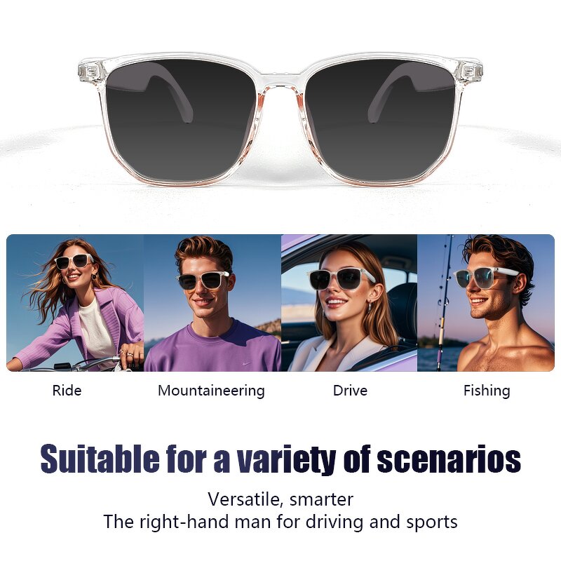 Smart Translation Glasses Factory - Ultra-Light UV400 Polarized Voice
