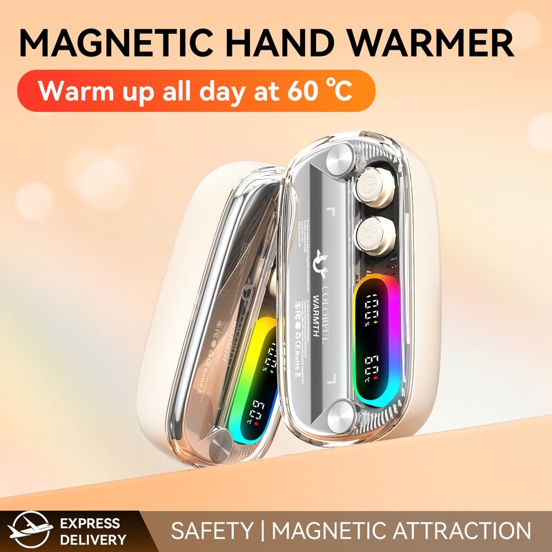 Electronic Hand Heater Manufacturer - 2026 Popular Mini USB RGB Rechargeable