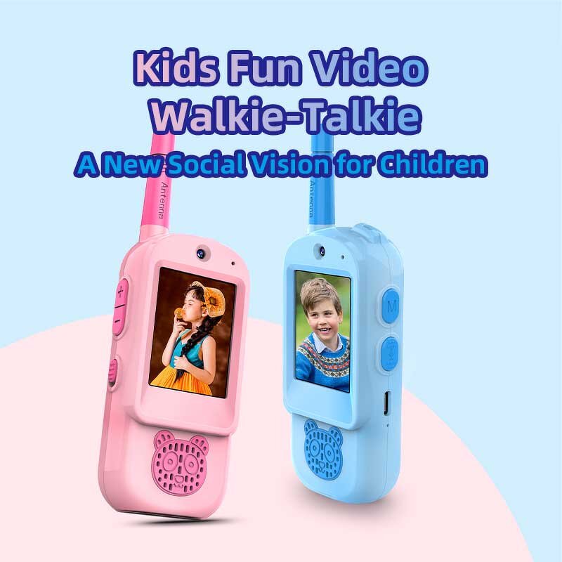 Smart Walkie-Talkie Factory - 2026 New Wireless Cartoon Pager with Camera
