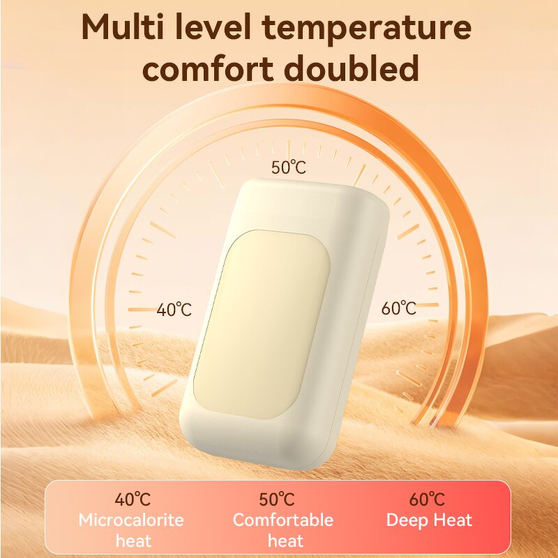 Hand Warmer Factory - 2026 New Mini 3 Gears 10000mAh Power Bank
