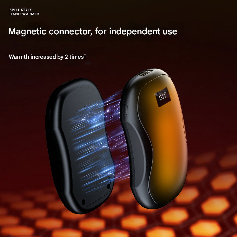 Portable Heater Factory - 2 Packs Magnetic 4000mAh Warm Hands Power Bank