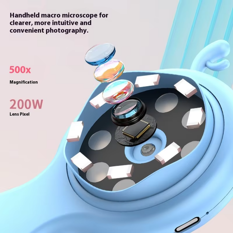 Handheld Microscope Manufacturer - OEM 2.0 Inch HD Screen Game for Kids Home Tutoring
