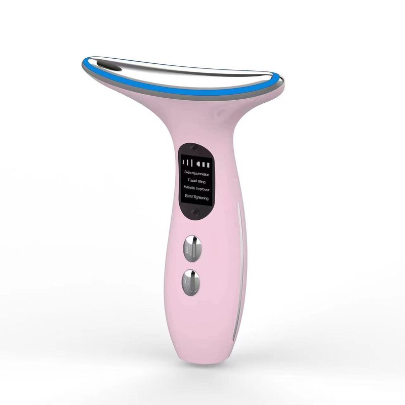Neck Anti Wrinkle Device Manufacturer - OEM LED Photon Therapy Skin Care EMS Tighten Massager