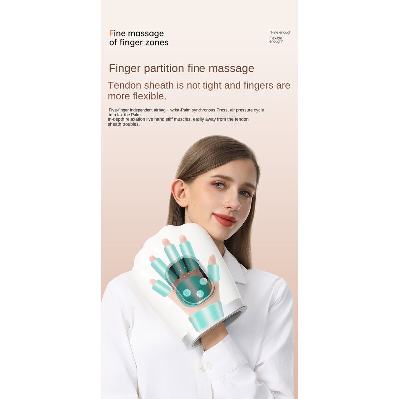 Electric Hand Massager Manufacturer - OEM New with Hot Compress Joint and Pressure Features