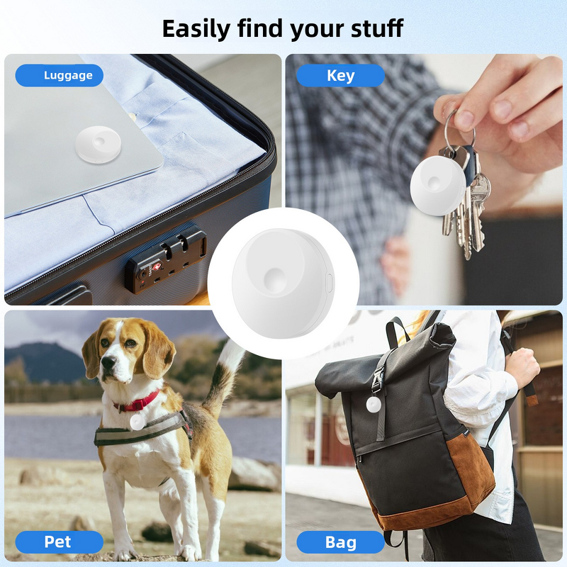 Air Tracker Tags Manufacturer - OEM Work for Apple Find My for Luggage Backpack Suitcases