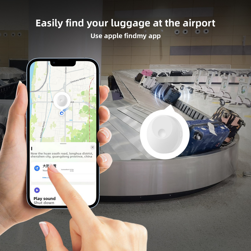 Air Tracker Tags Manufacturer - OEM Work for Apple Find My for Luggage Backpack Suitcases