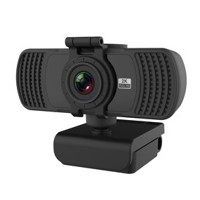 2K PC Webcam Manufacturer - OEM with Cover Microphone CMOS for Live Broadcast Video Calling