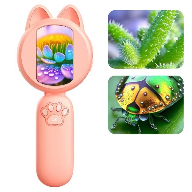 Digital Monocular Microscope Manufacturer - OEM Portable Educational HD Glass Material