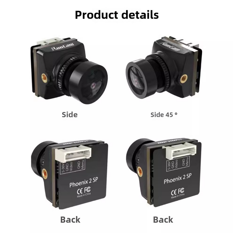 FPV Camera Manufacturer - OEM Runcam Phoenix 2 SP V3 1500TVL Night Vision Wide Dynamic