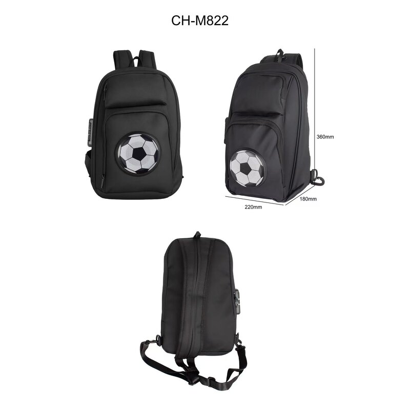 Soccer-themed Speaker Bag Manufacturer - OEM 2026 Gaming Outdoor with RGB LED Lights