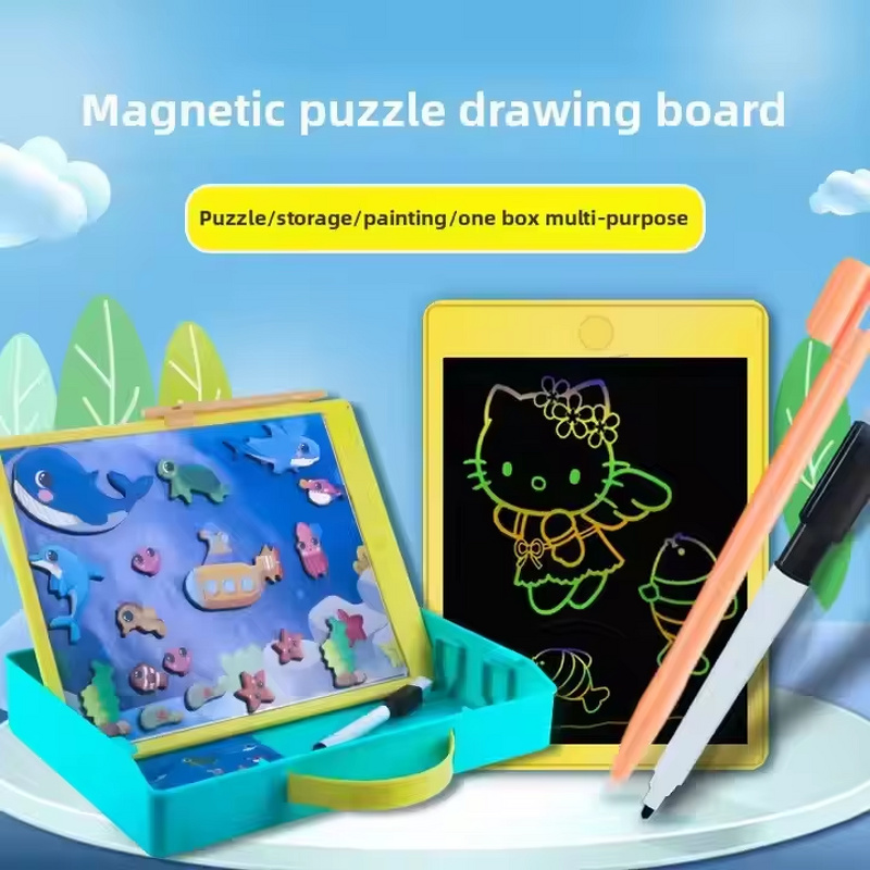 LCD Drawing Board Manufacturer - OEM 11 Inch ABS Plastic Toddler with Storage Function Box