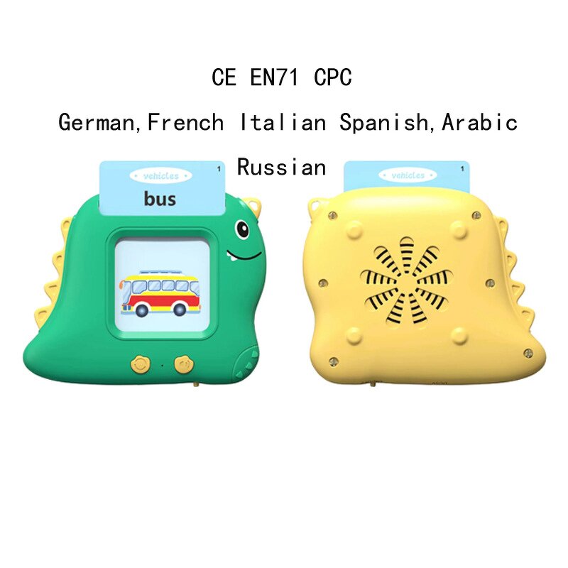 Talking Flash Cards Manufacturer - OEM Customized Multi-language 112 Sight Words Lithium