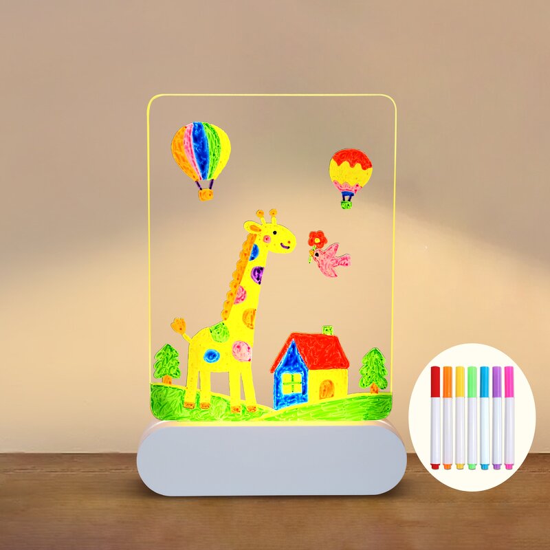 Glow Doodle Board Manufacturer - OEM Wireless Rechargeable 4 Modes LED Drawing for Kids