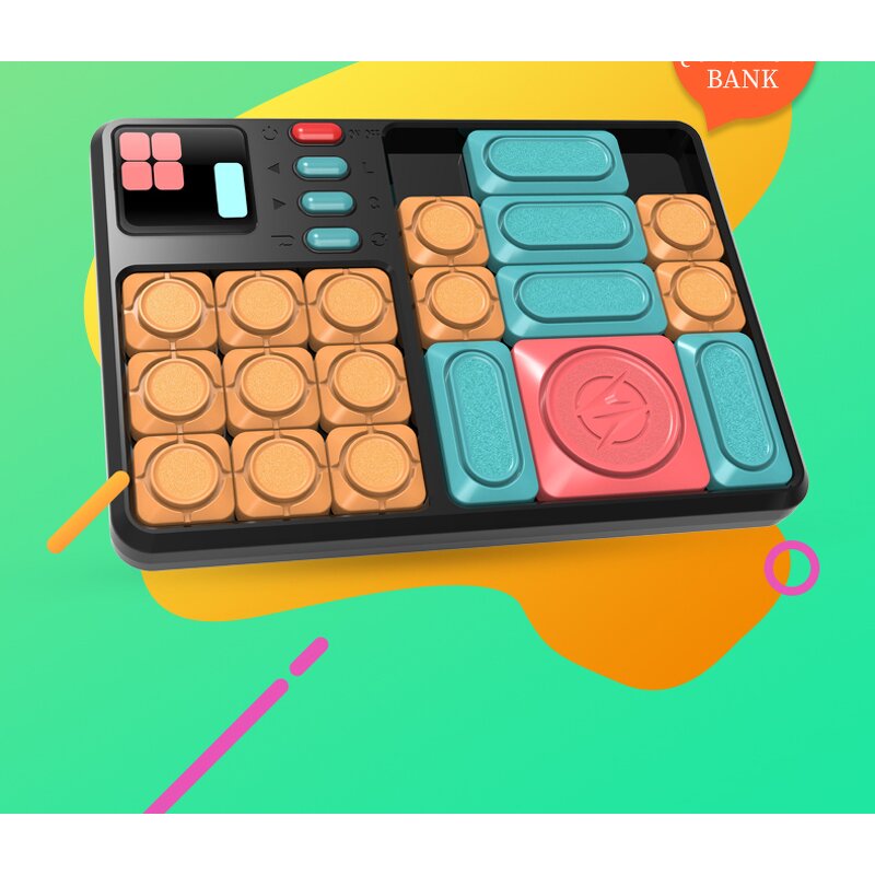 Maze Game Manufacturer - OEM Super Huarong Road Smart Sensor Magnetic 500+ Question Bank