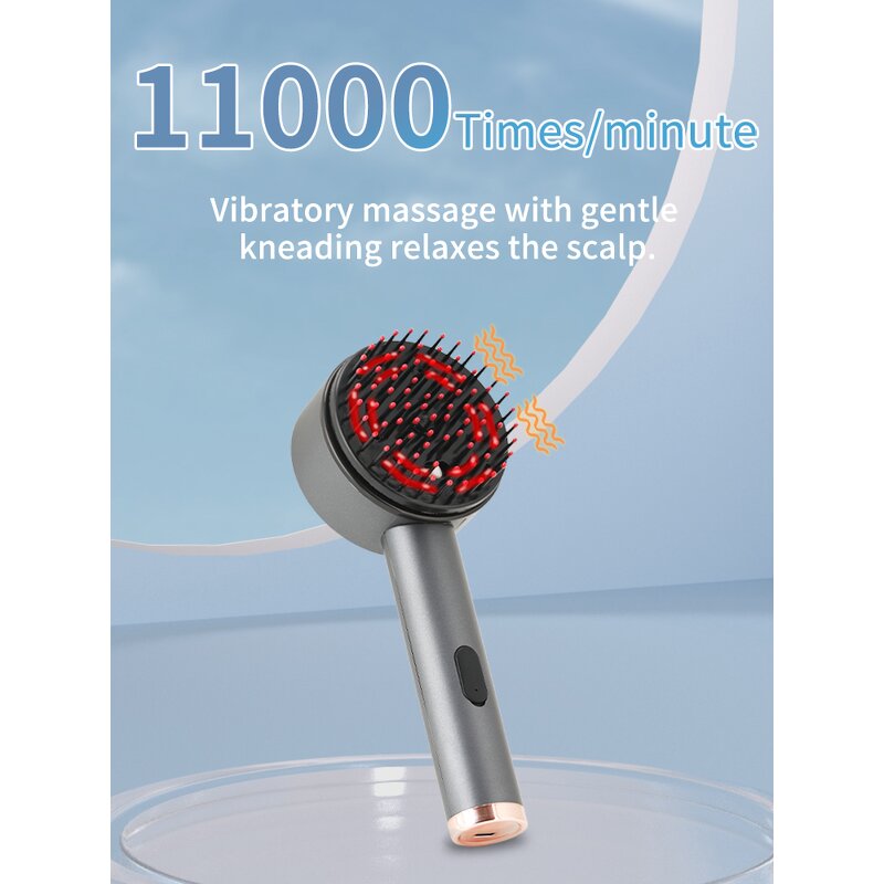 Electric Head Massager Manufacturer - OEM Multi-Functional for Migraine Relief Red Blue Light