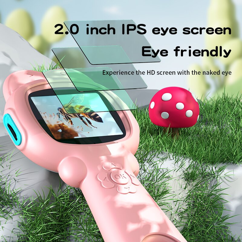 Portable Camera Manufacturer - OEM Compact Built-in Storage 500X Magnification 1080P HD