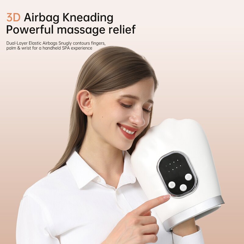 Electric Hand Massager Manufacturer - OEM New Arrival with Heat Air Compression for Arthritis