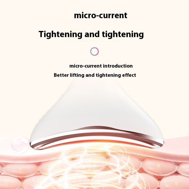 Face Massager Manufacturer - OEM 2024 Home Use Anti-Aging Ems Neck Care Infrared