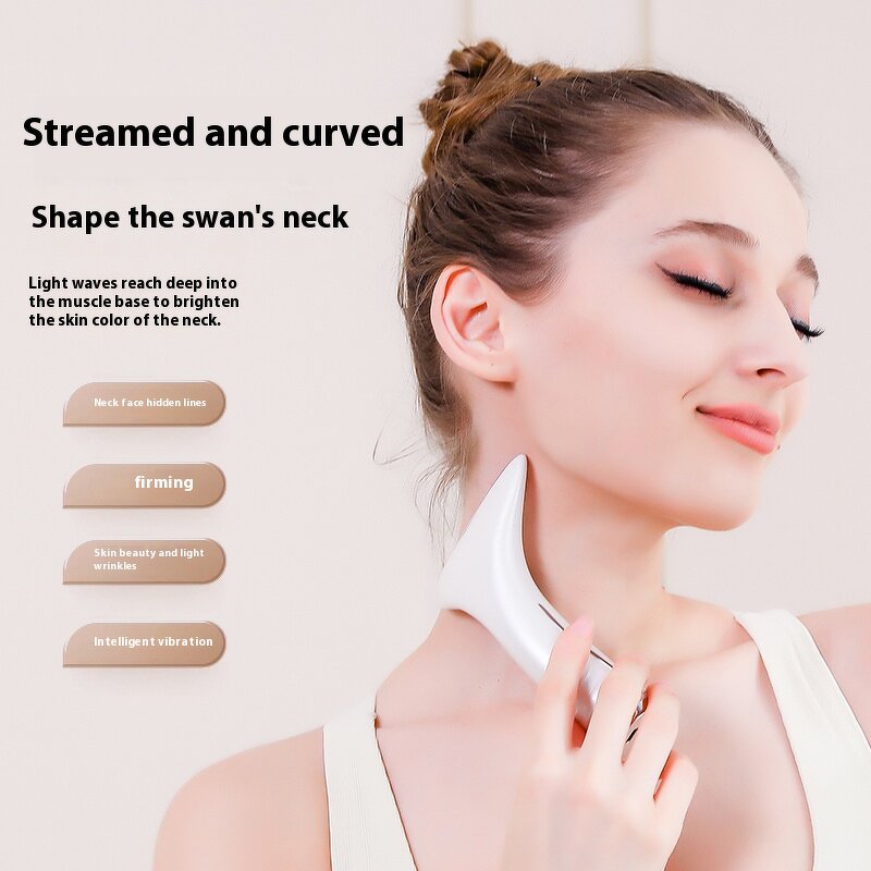 Face Massager Manufacturer - OEM 2024 Home Use Anti-Aging Ems Neck Care Infrared