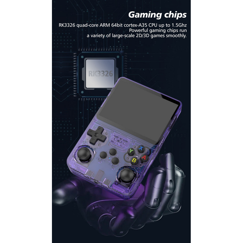 Mini Handheld Game Console Manufacturer - OEM 3.5 Inch Retro R36s Portable Video Game Player