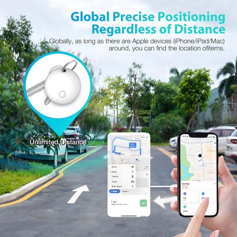 Smart Tracker Manufacturer - OEM Dual System for IOS Android Anti-Lost Remote Positioning
