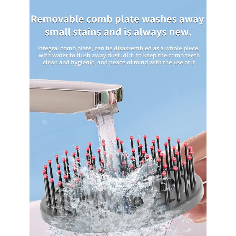 Electric Head Massager Manufacturer - OEM Multi-Functional for Migraine Relief Red Blue Light