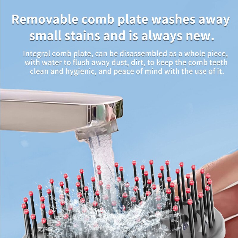 Electric Hair Growth Comb Manufacturer - OEM Scalp Massager Oil Applicator Anti-Hair Loss