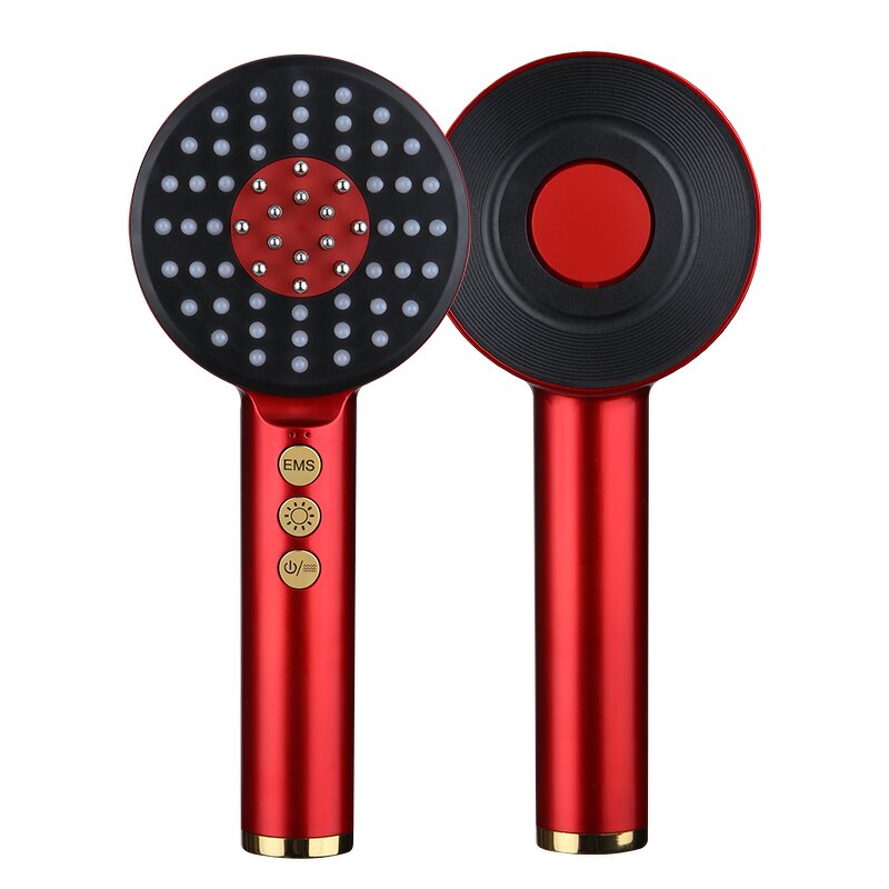 Electric Hairbrush Manufacturer - OEM 2-in-1 with Oil Dispenser Scalp Massager Micro Current