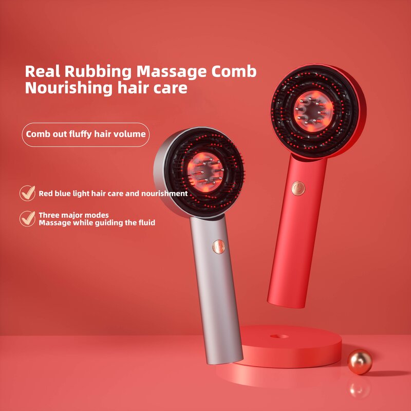 Hair Oil Applicator Manufacturer - OEM Portable IPX7 Waterproof Scalp Massager Brush