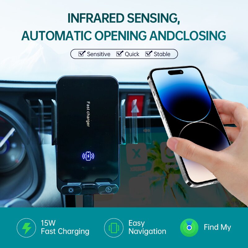 Air Locator Manufacturer - OEM New Arrival Find My MFI Car Mount Infrared Wireless