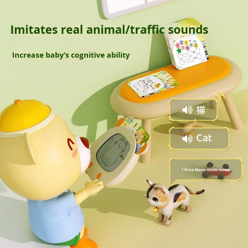 Children's Early Education Machine Manufacturer - OEM ABS Intelligent Bilingual Audio LCD