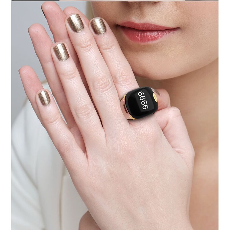 Smart Counter Ring Manufacturer - OEM 2025 Fashion S11 OLED HD Display Adjustable Size