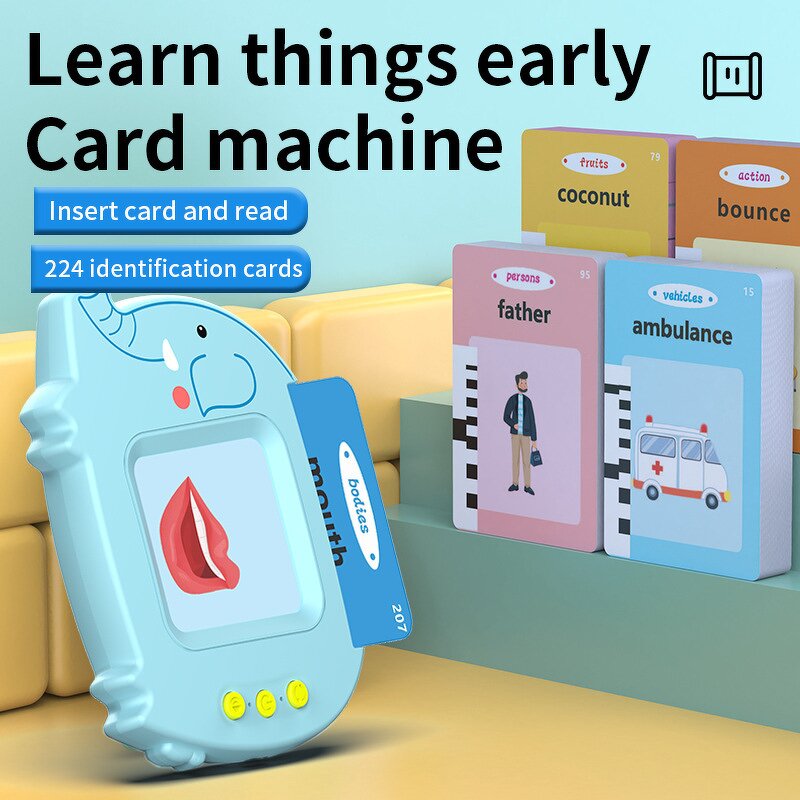 Electric Talking Flash Cards Manufacturer - OEM Children's 112 Word Sensory Durable Plastic