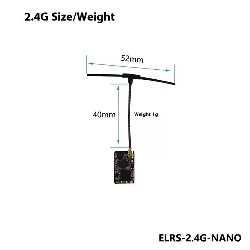 RC Receiver Manufacturer - OEM Bayckrc Elrs 915MHz/2.4GHz Nano Fixed-Wing Open Source