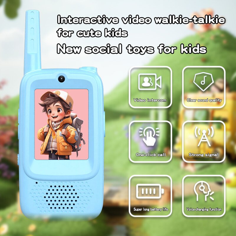 Video Walkie Talkies Manufacturer - OEM New Arrival Mini Handheld 500M Real-Time Video Chat