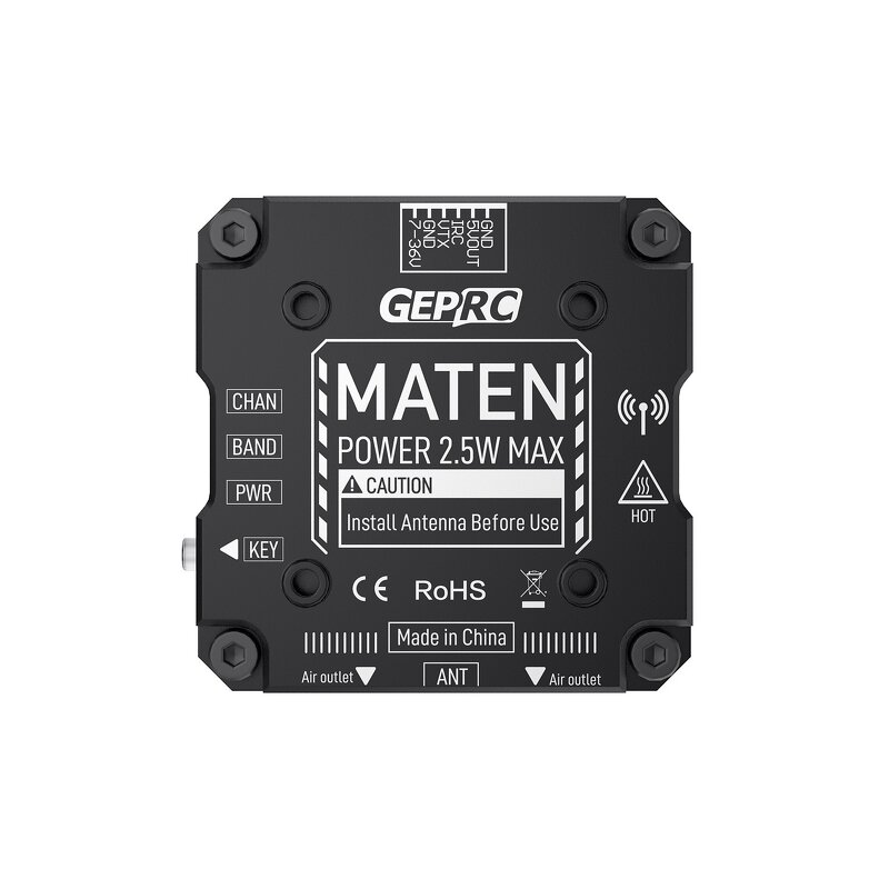 FPV Transmitter Manufacturer - OEM Maten 5.8G 2.5W Stable Image Transmission OSD Tuning