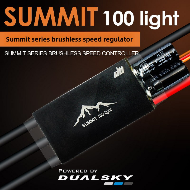 ESC Speed Controller Manufacturer - OEM SUMMIT 100A Light Plastic for Fixed-Wing Drone