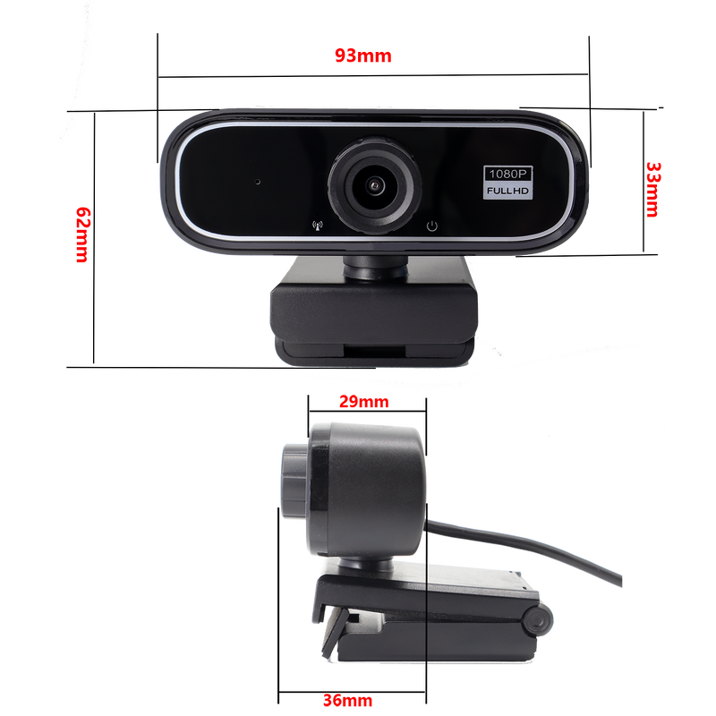 HD USB Webcam Manufacturer - OEM 1080P 2K 4K with Microphone CMOS for Video Conferencing