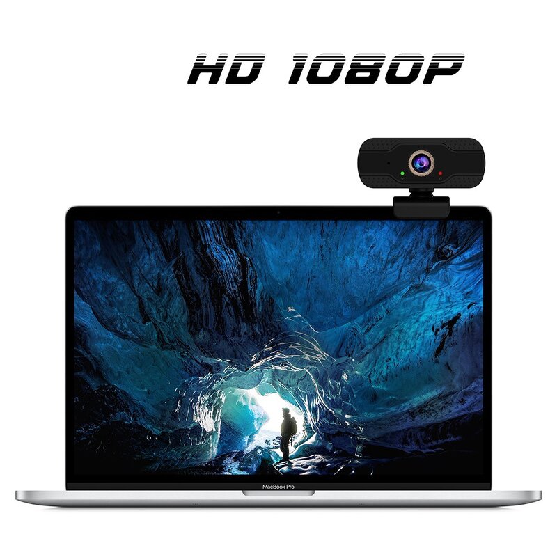 PC Camera Manufacturer - OEM H8 1080p HD 360 Degree with Microphone Tripod for Laptop