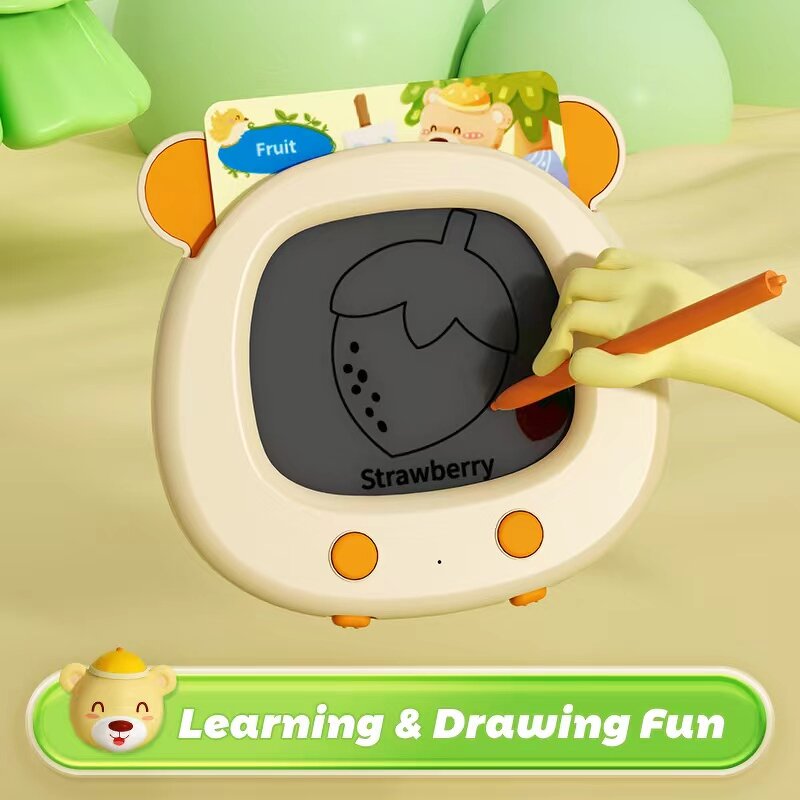 Children's Flash Card Reader Manufacturer - OEM Hot Selling Bilingual Audio LCD Storytelling