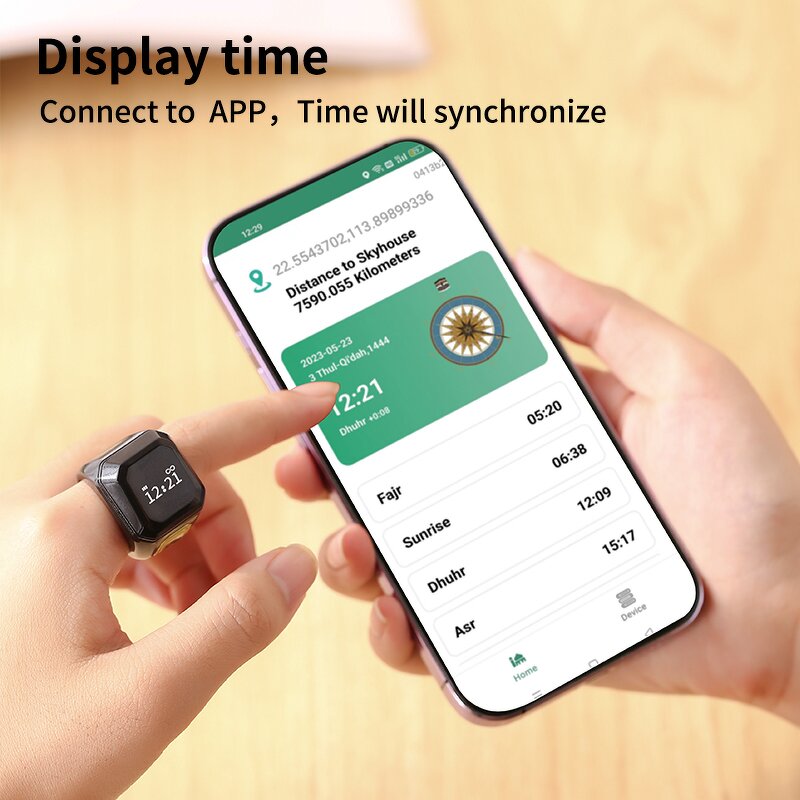 Digital Tasbih Counter Manufacturer - OEM Smart Tally for Muslim Prayer Android App Control