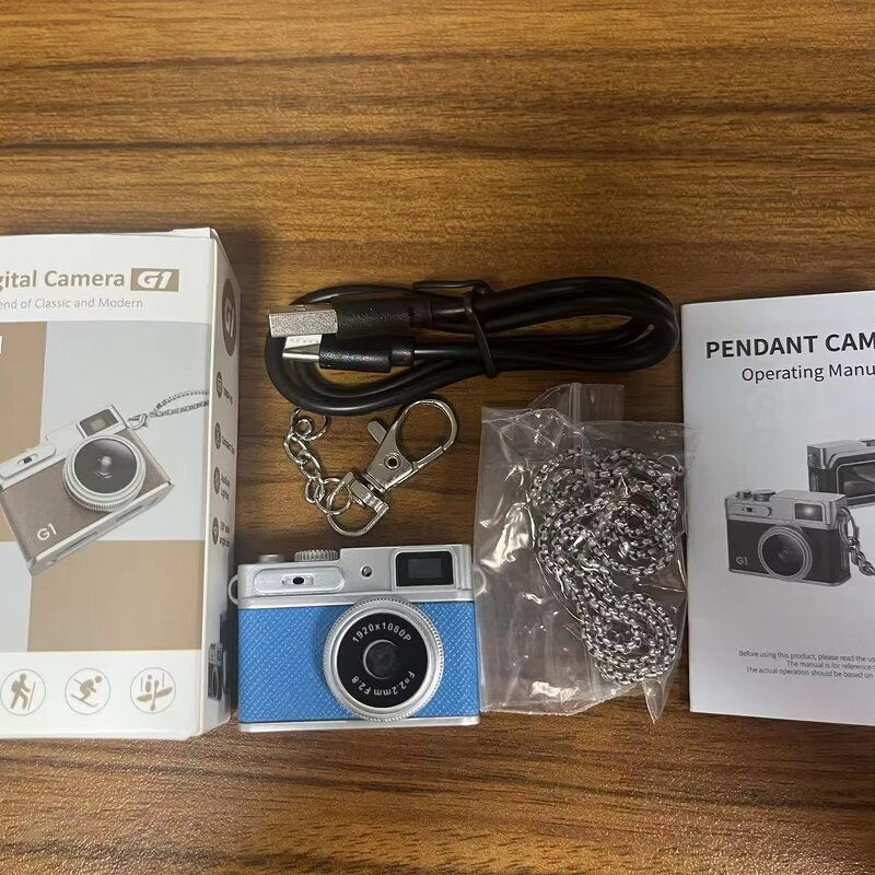 Mini Digital Camera Manufacturer - OEM Portable 1080P Retro Keychain Lanyard 0.96 Inch